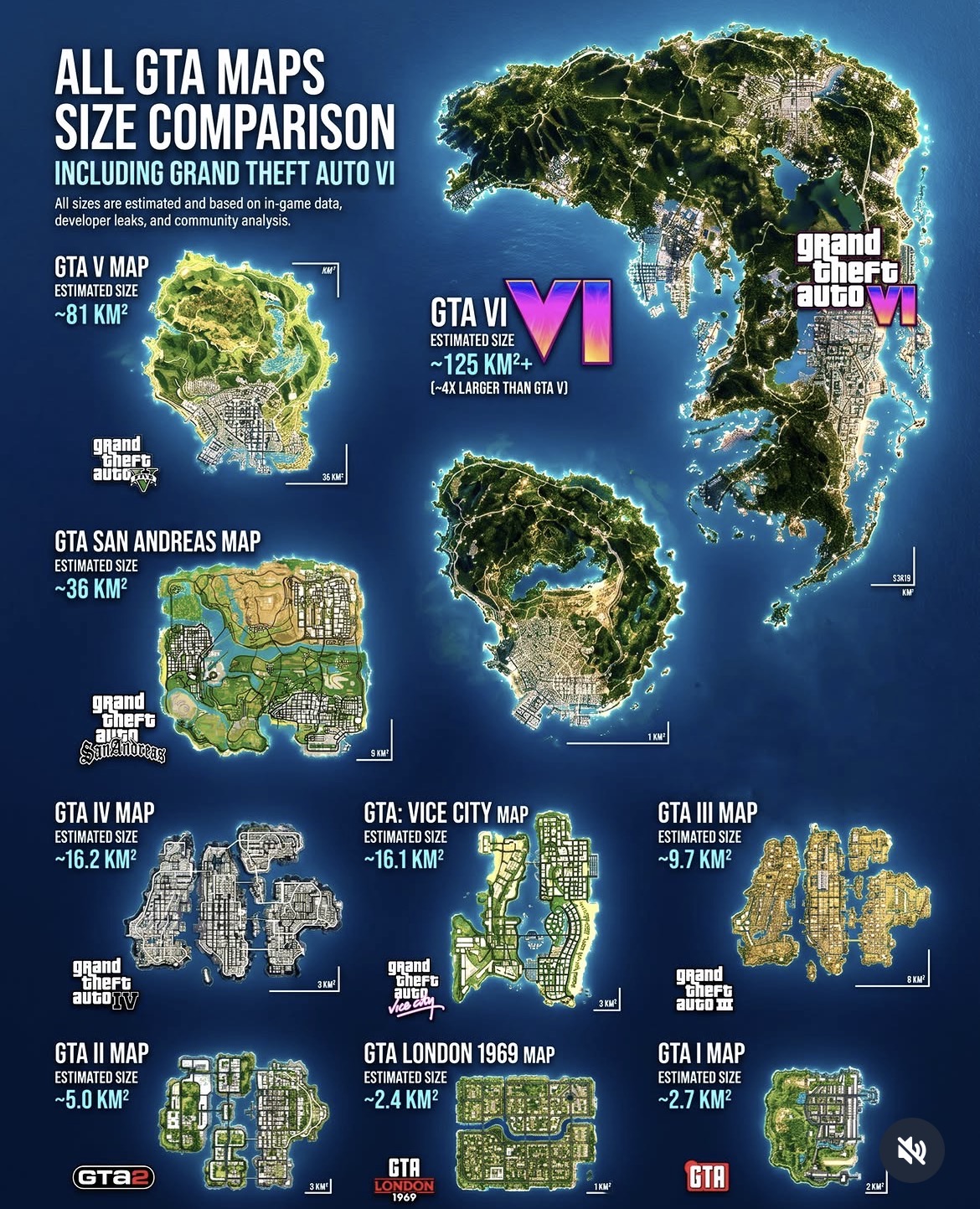How Big Is GTA 6's Map? ~4x Larger Than GTA V