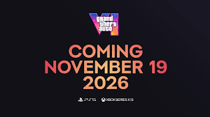 GTA 6 Confirmed for November 19, 2026